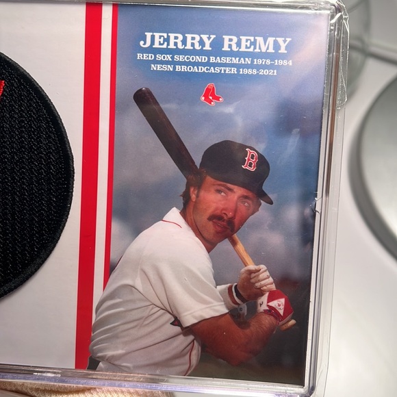 New Jerry Remy Collectors Patch/ MemoryCard Sealed as received at game. - Picture 5 of 6